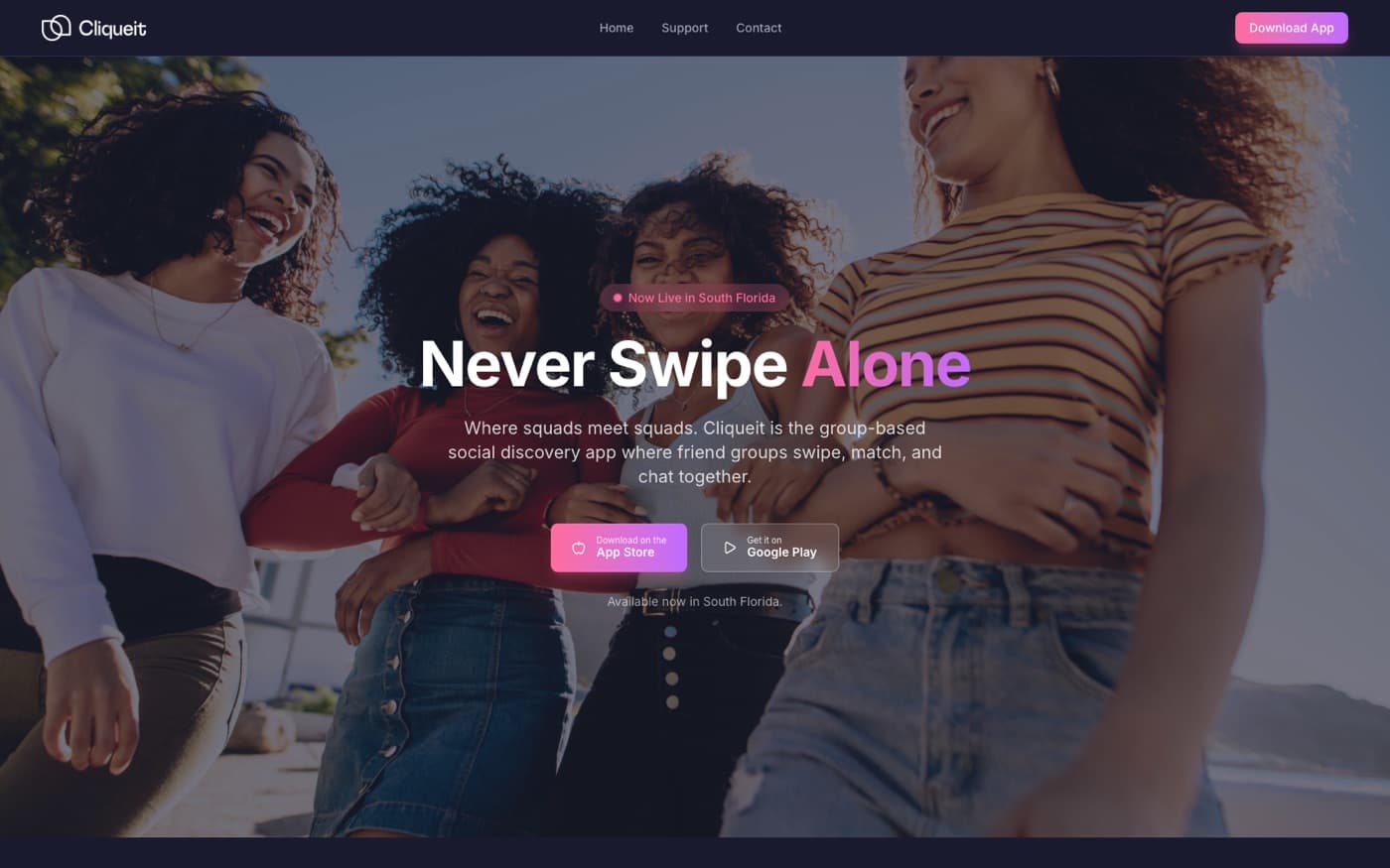 CliqueIt — Social product built by Godelian